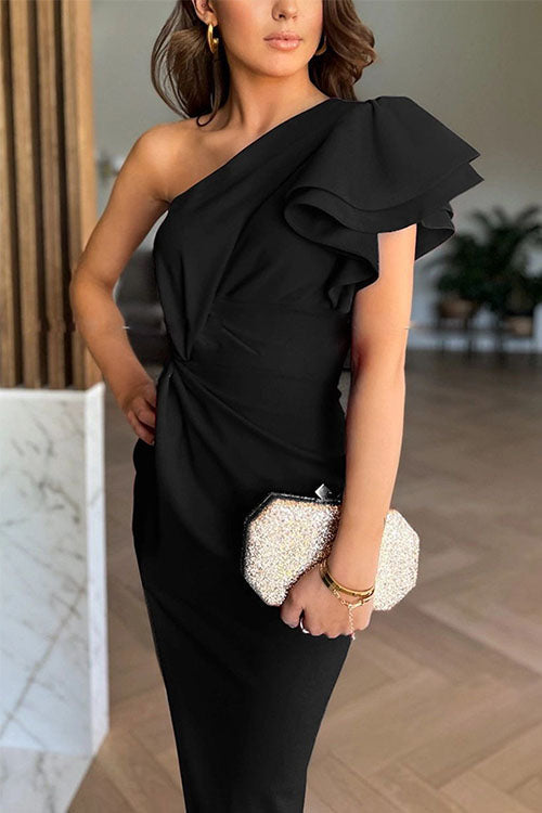 Caz - Off-Shoulder Dress