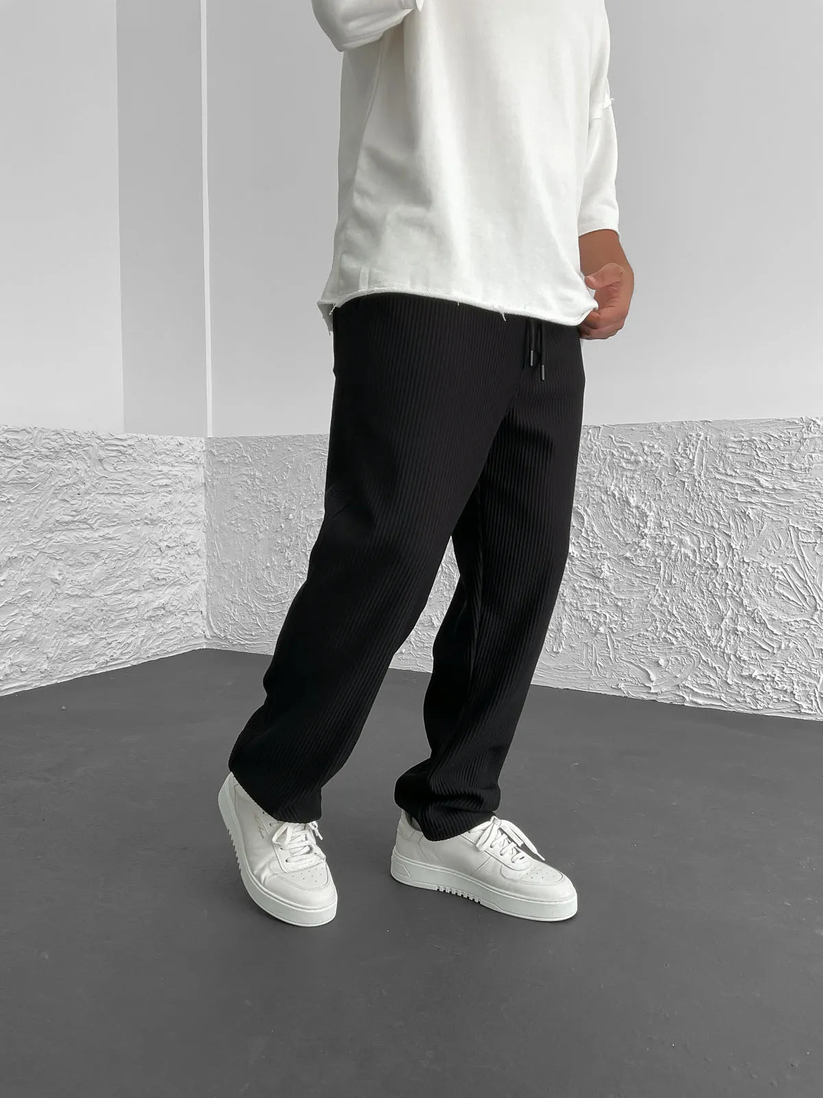 Dante | Soft Ribbed Pants