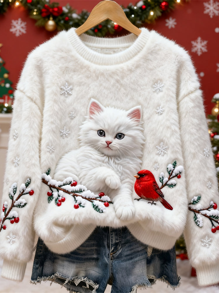 Snowy Kitty Winter Sweater™ 2025