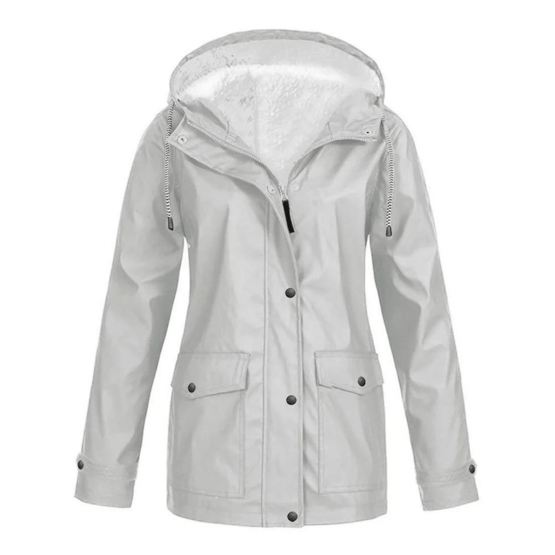 Sophie - Windproof Hooded Rain Jacket (Plus Size Available)