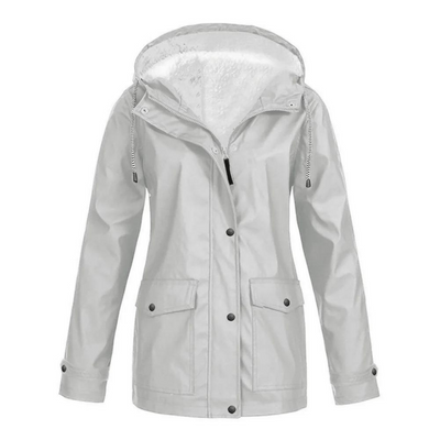 Sophie - Windproof Hooded Rain Jacket (Plus Size Available)