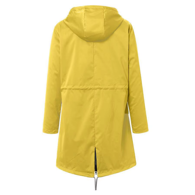 Yvonne - Hooded Raincoat for Women Lightweight and Windproof