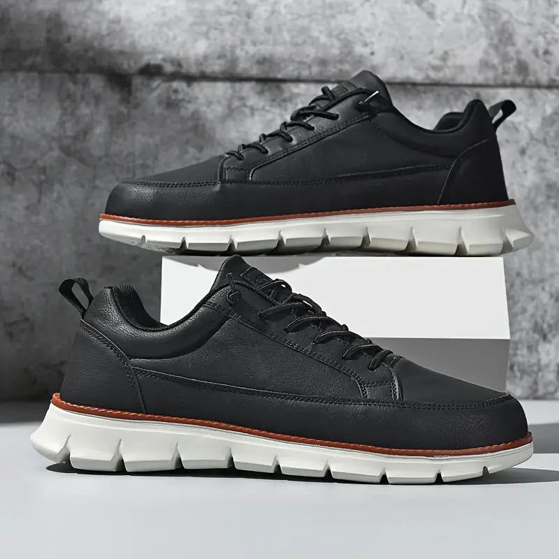 Vittorio Flexi Leather Sneakers