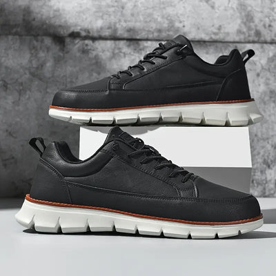 Vittorio Flexi Leather Sneakers