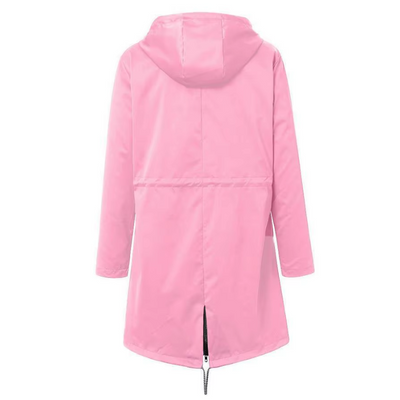 Yvonne - Hooded Raincoat for Women Lightweight and Windproof