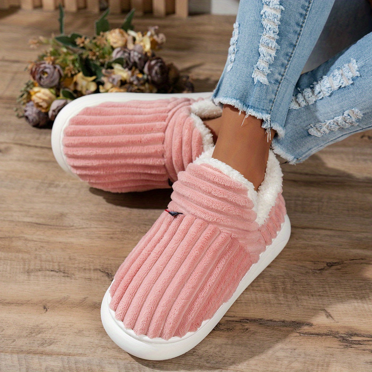CozyStep – Plush Home Slippers