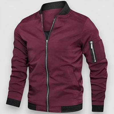 Elio | Elegant Bomber Jacket