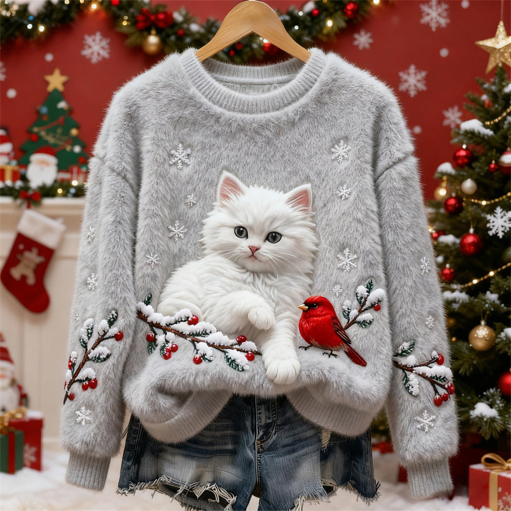 Snowy Kitty Winter Sweater™ 2025