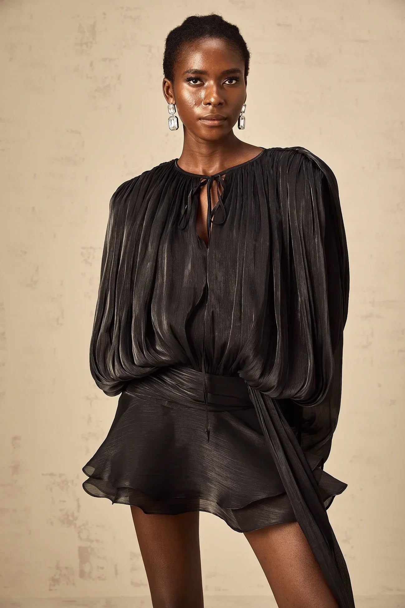 Indy | Flowing Satin Dress