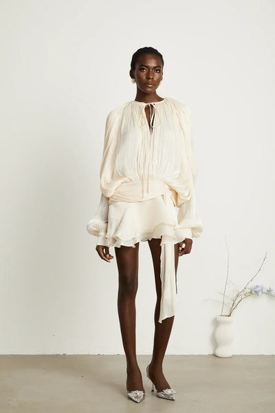 Indy | Flowing Satin Dress