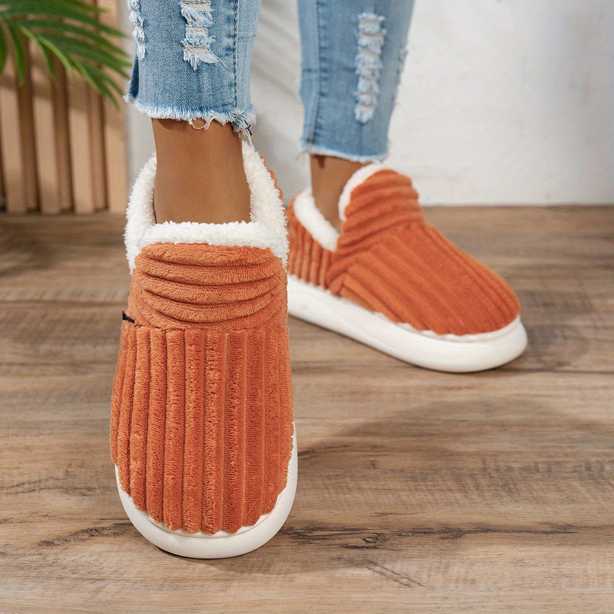 CozyStep – Plush Home Slippers