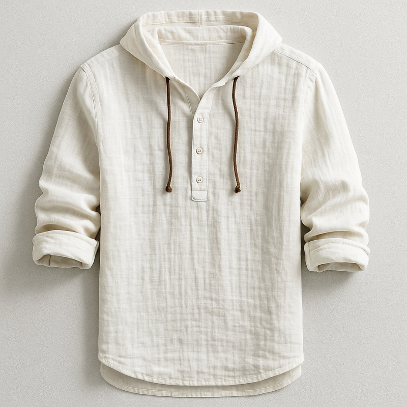 Nikolas | Luxury Hooded Shirt
