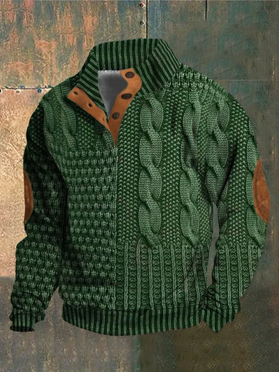 Elric™ | Knitted Sweater with Pattern