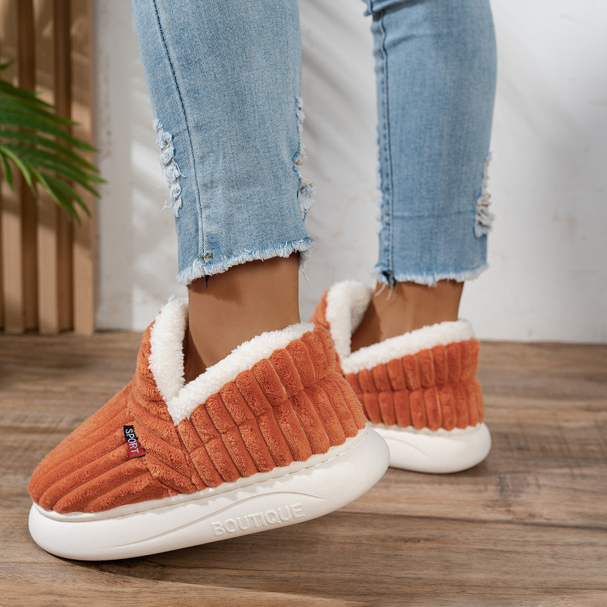 CozyStep – Plush Home Slippers