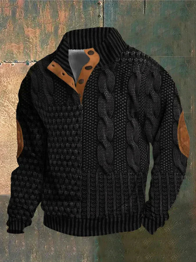 Elric™ | Knitted Sweater with Pattern