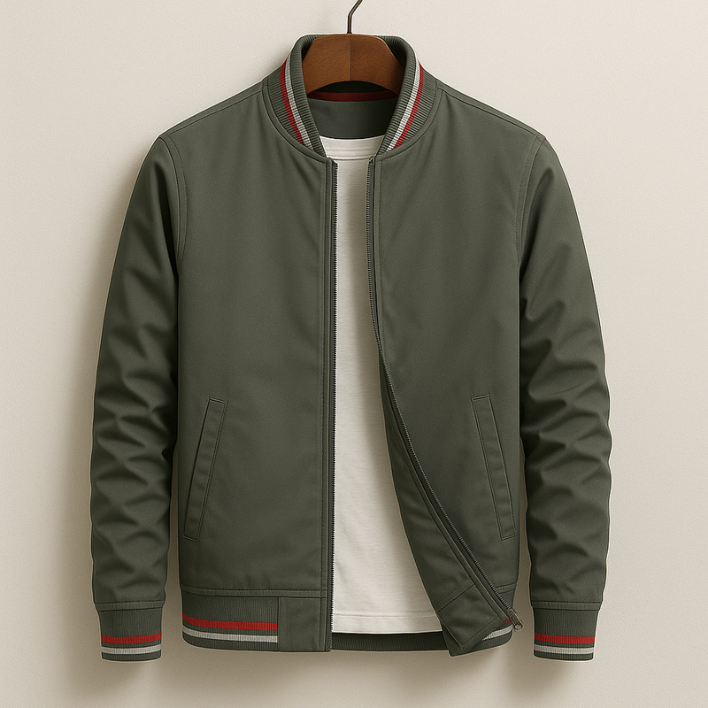 Mattis | Stylish Striped Bomber