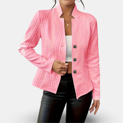 Clara - Buttoned Blazer Jacket