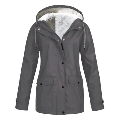 Sophie - Windproof Hooded Rain Jacket (Plus Size Available)