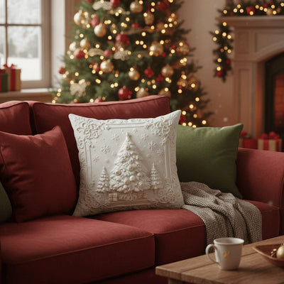 🎄Christmas Decorative 3D Pillow Covers (Set of 4)