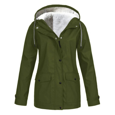 Sophie - Windproof Hooded Rain Jacket (Plus Size Available)
