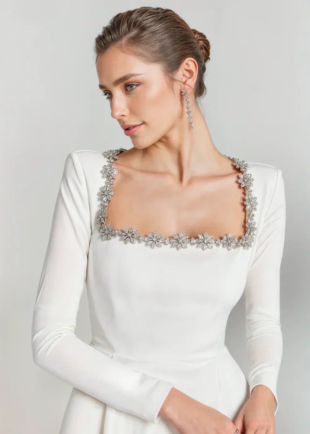 Amalie | Velvet Mini Dress