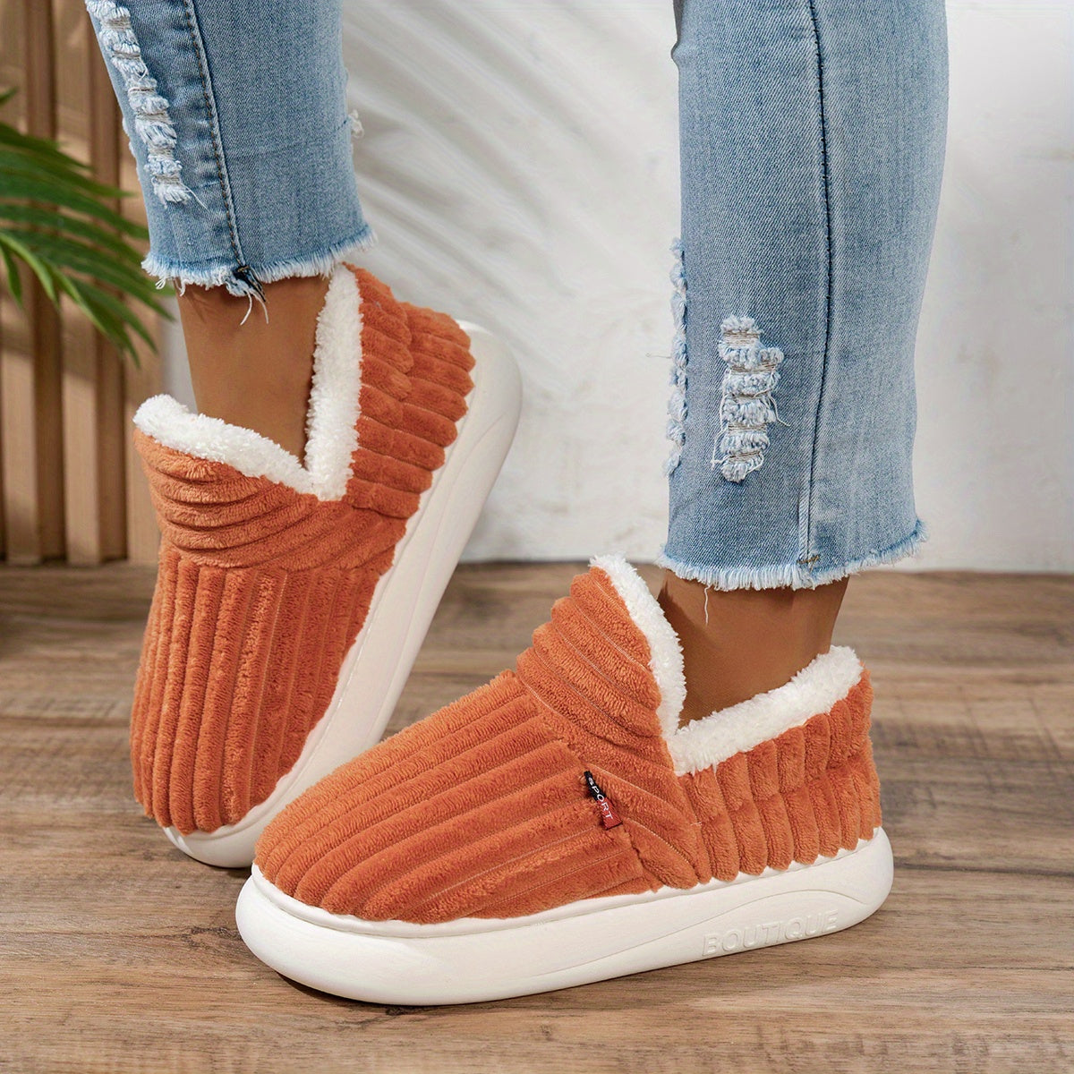 CozyStep – Plush Home Slippers