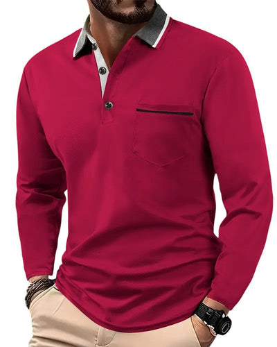 Sorin I Classic Polo with Long Sleeves