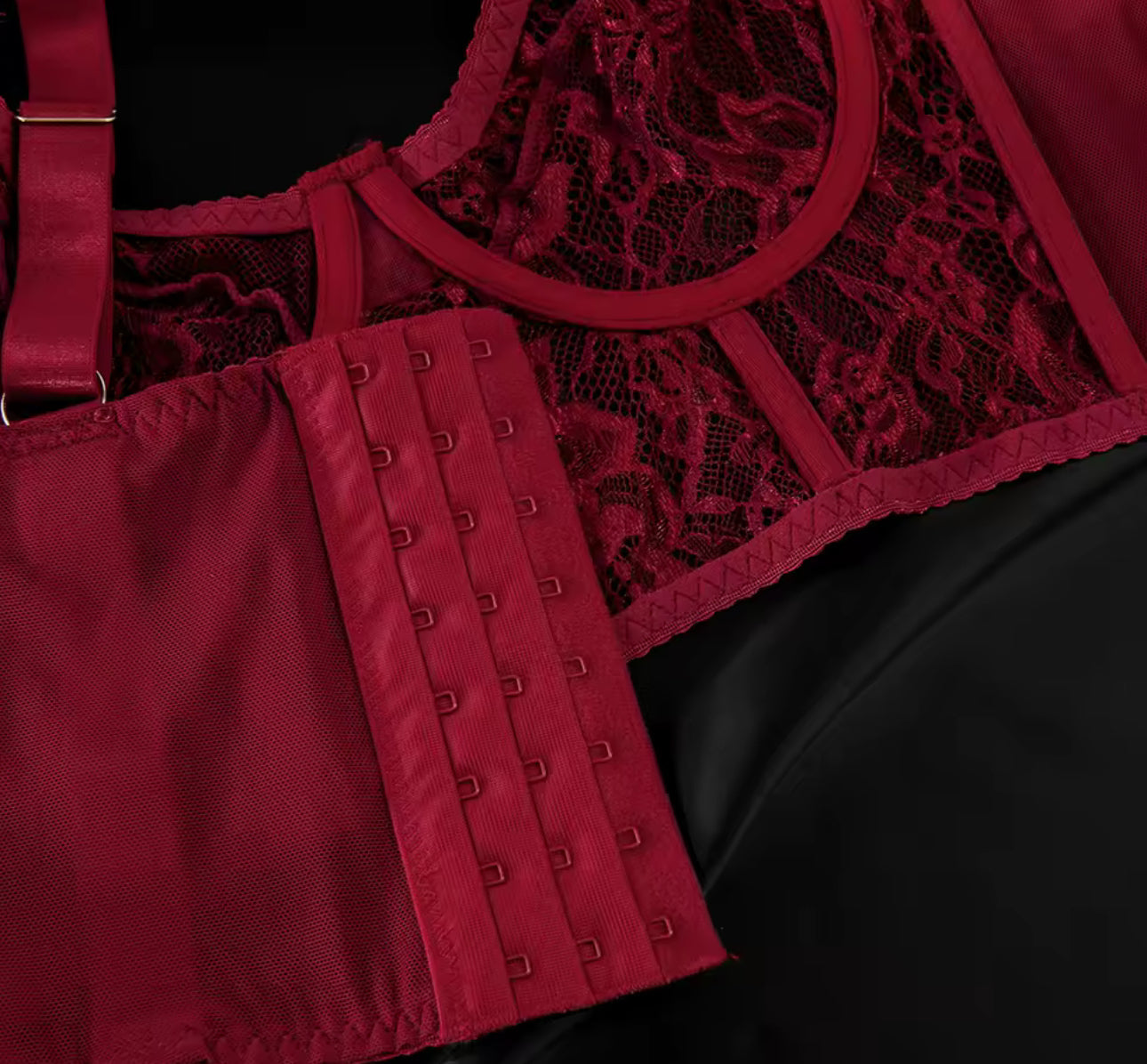 Amber™ | Red Desire Lingerie Set