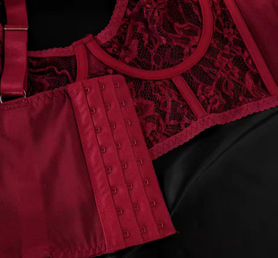 Amber™ | Red Desire Lingerie Set