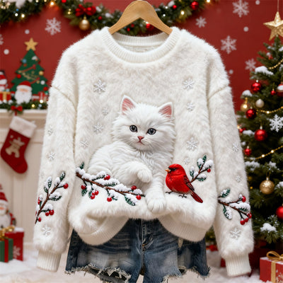 Snowy Kitty Winter Sweater™ 2025