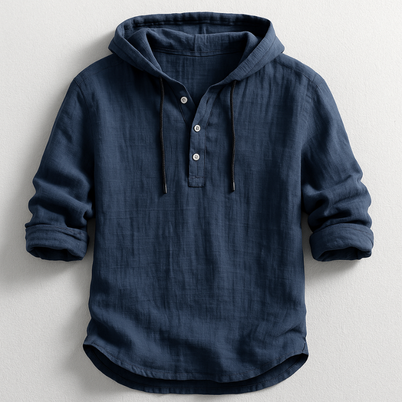 Nikolas | Luxury Hooded Shirt