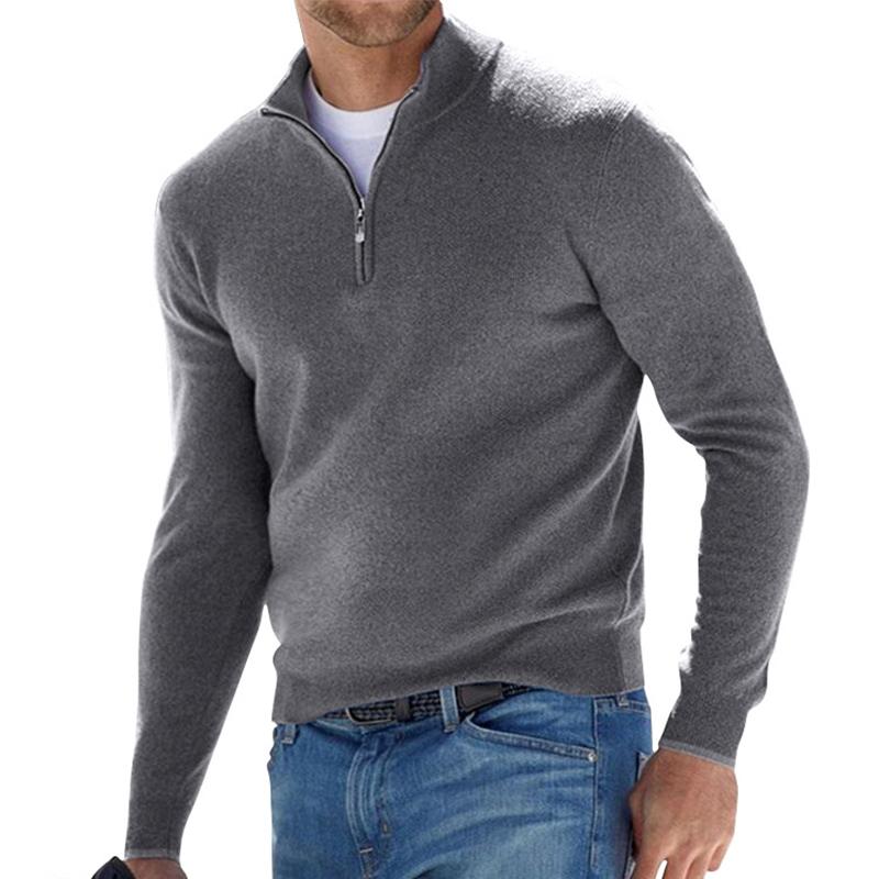 Vida - short zippered sweater