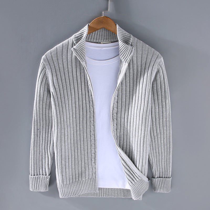 Giovanni | Knitted Cardigan with Zipper