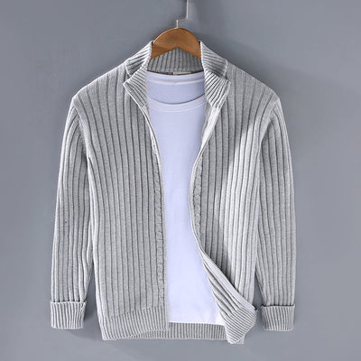 Giovanni | Knitted Cardigan with Zipper