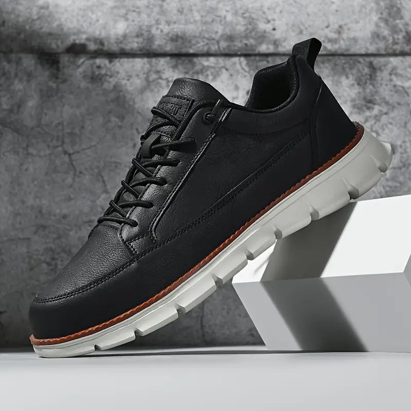 Vittorio Flexi Leather Sneakers