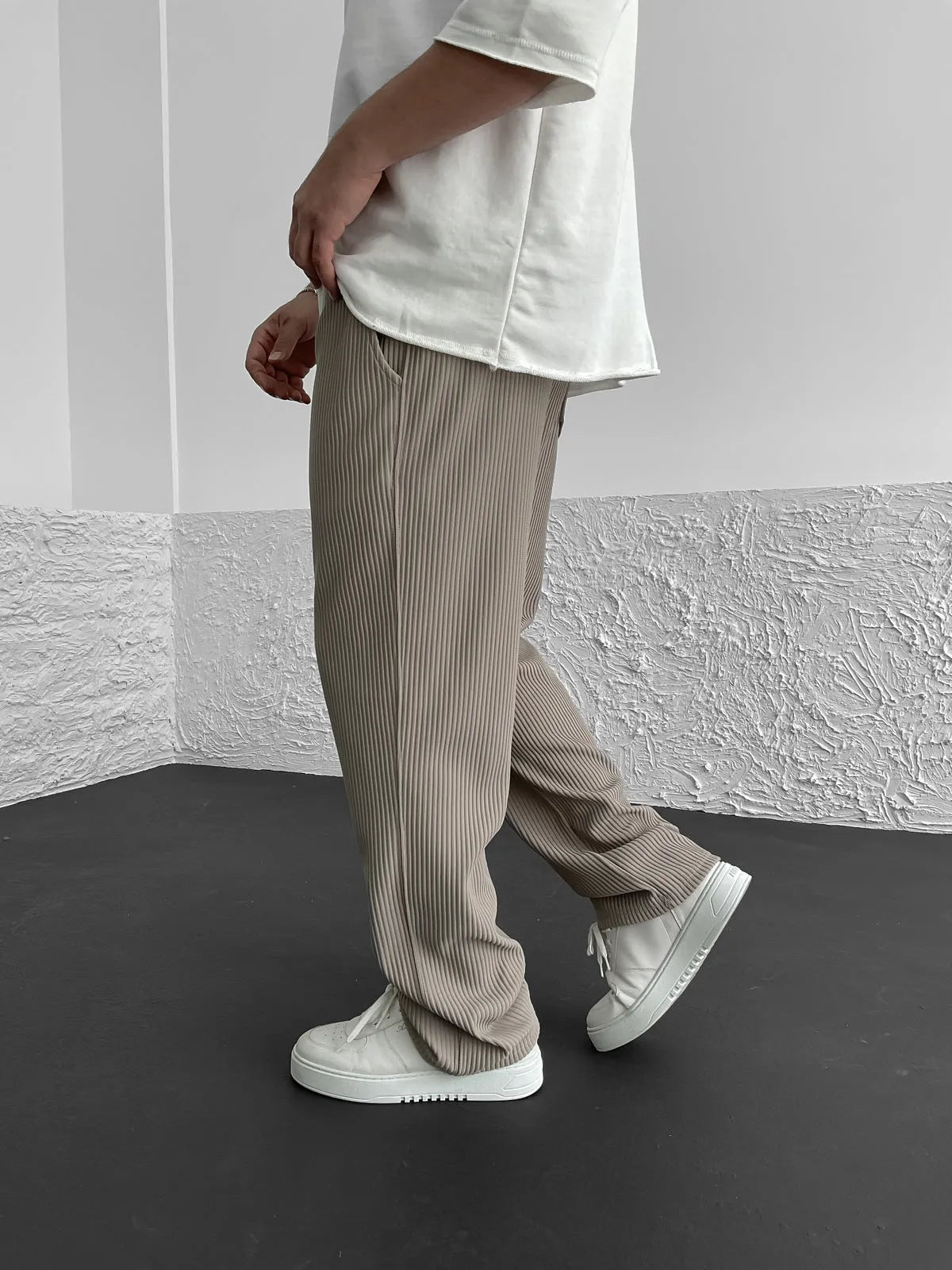 Dante | Soft Ribbed Pants