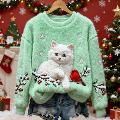 Snowy Kitty Winter Sweater™ 2025