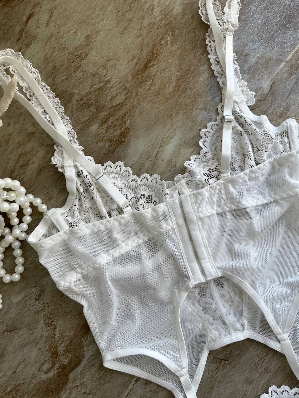 Leyla™ | Elegant Bridal Lingerie Set