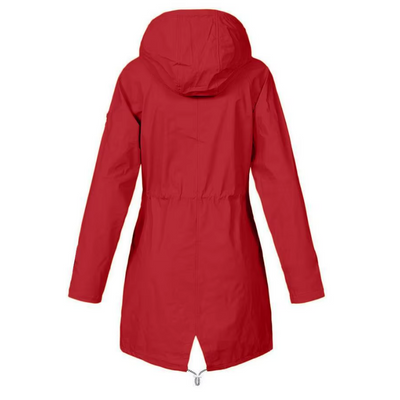 Yvonne - Hooded Raincoat for Women Lightweight and Windproof