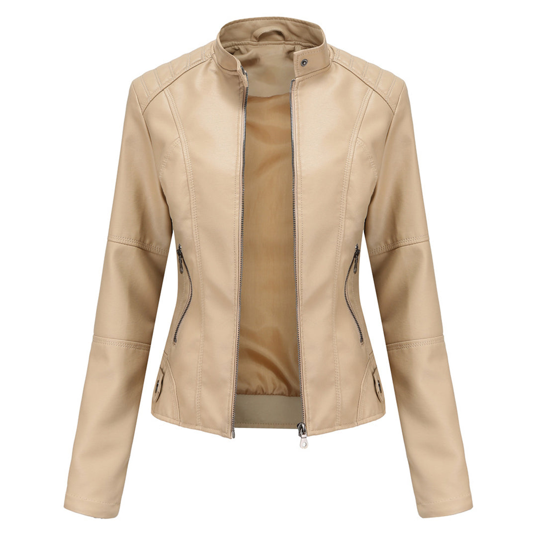 Jillian | Elegant Leather Jacket