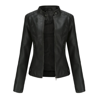 Jillian | Elegant Leather Jacket