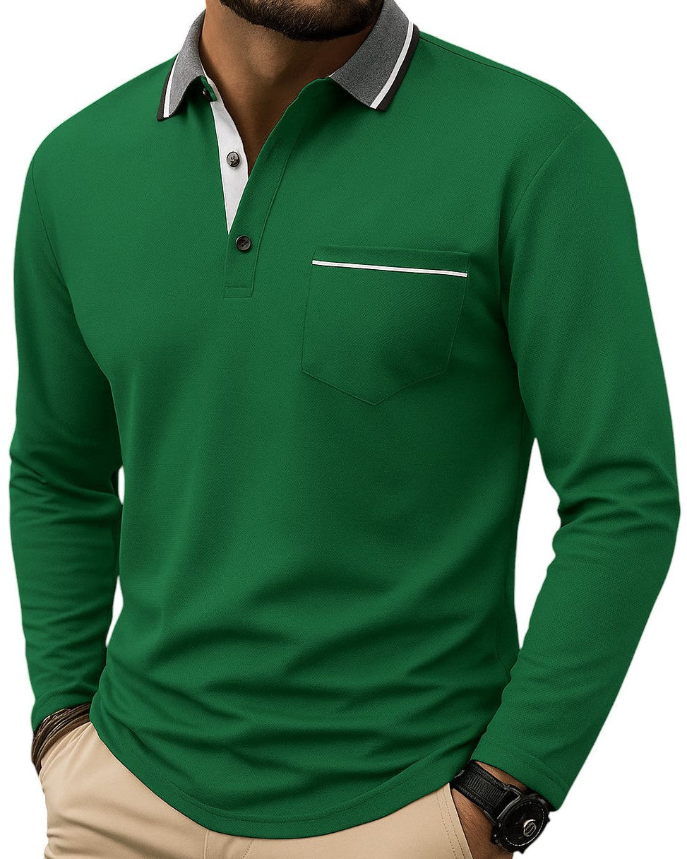 Sorin I Classic Polo with Long Sleeves