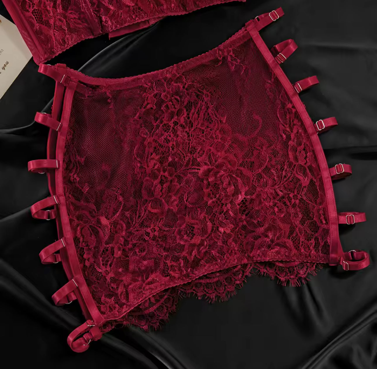 Amber™ | Red Desire Lingerie Set