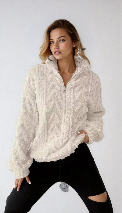 Izabel - Quarter Zip Fleece