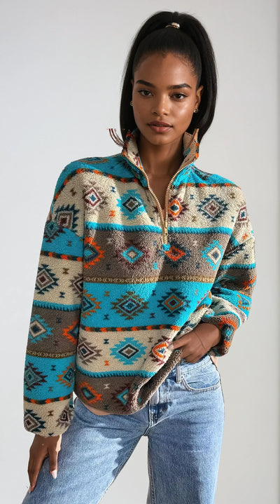 Azara - Half Zip Fleece