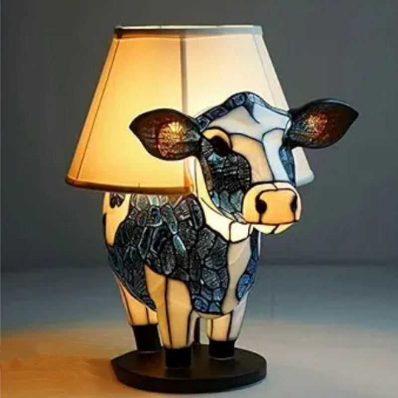 Marguerite | Magic Cow Lamp Made of Colored Glass