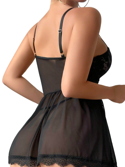 Kaley | Transparent Babydoll