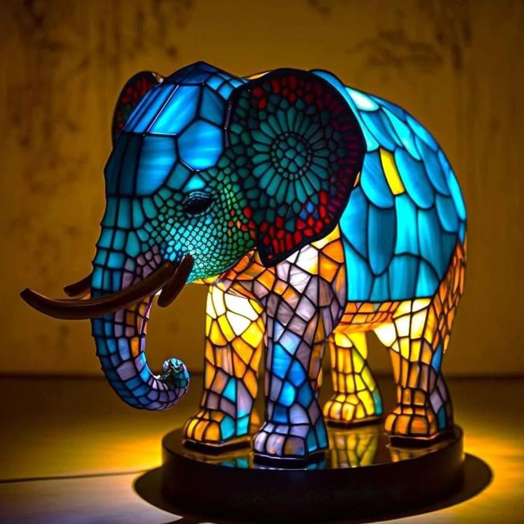 Rajah | Magic Lamp Made of Colored Glass