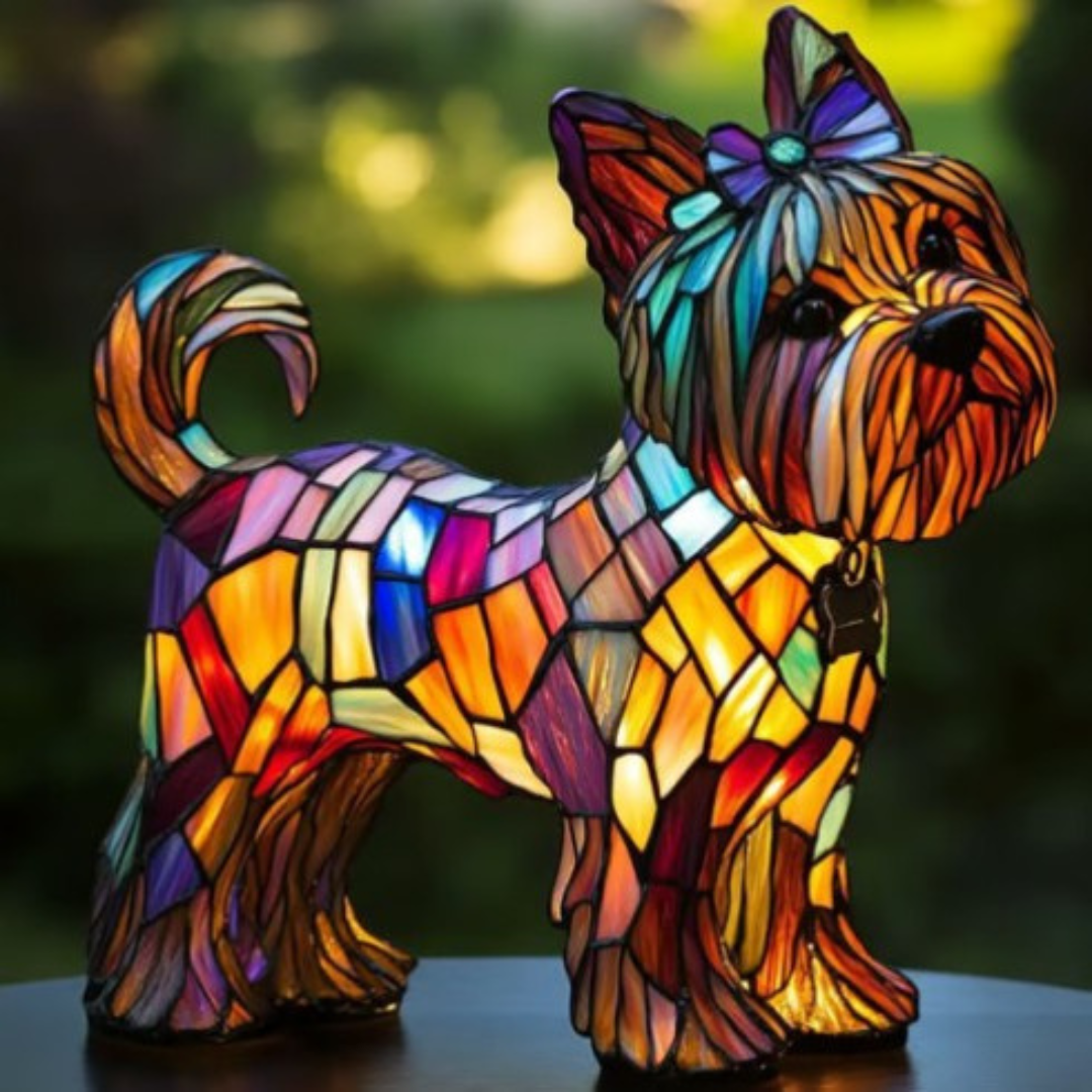 Zouzou | Magic Lamp for Dogs Made of Colored Glass