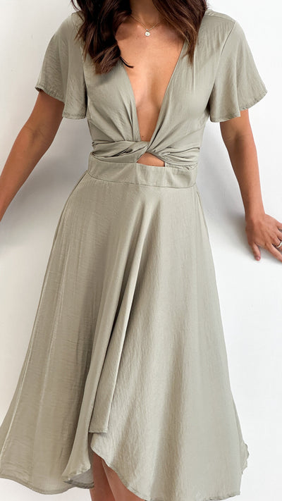 Sunny Daze Dress - Olive